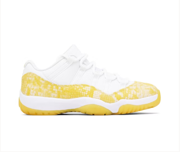 Air Jordan 11 Retro Low Yellow Snakeskin