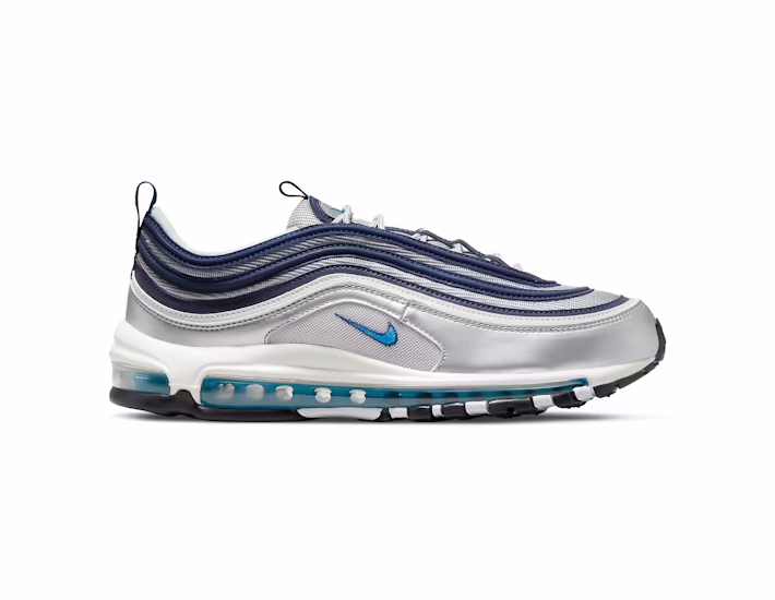 Nike Air Max 97 Metallic Silver Blue