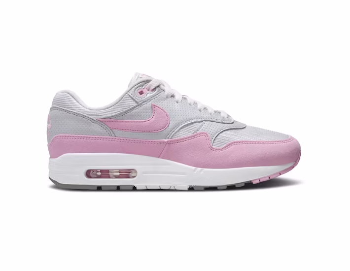 Nike Air Max 1 '87 Metallic Platinum Pink Rise