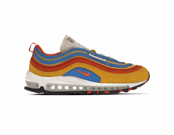 Nike Air Max 97 SE Running Club Pollen Orange Blue