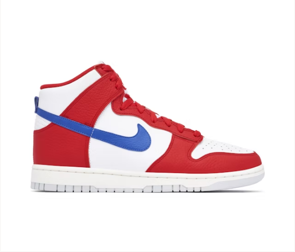 Nike Dunk High USA Red White Blue