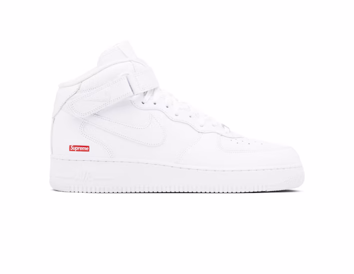 Nike Air Force 1 Mid Supreme White