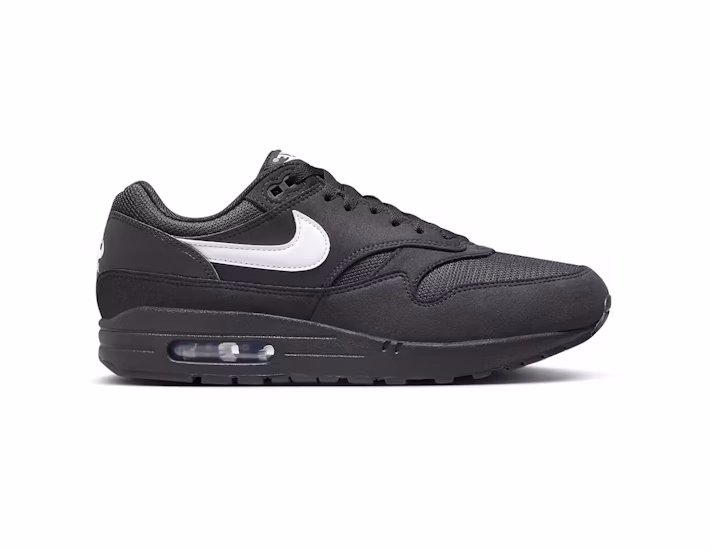 Nike Air Max 1 Black White Swoosh