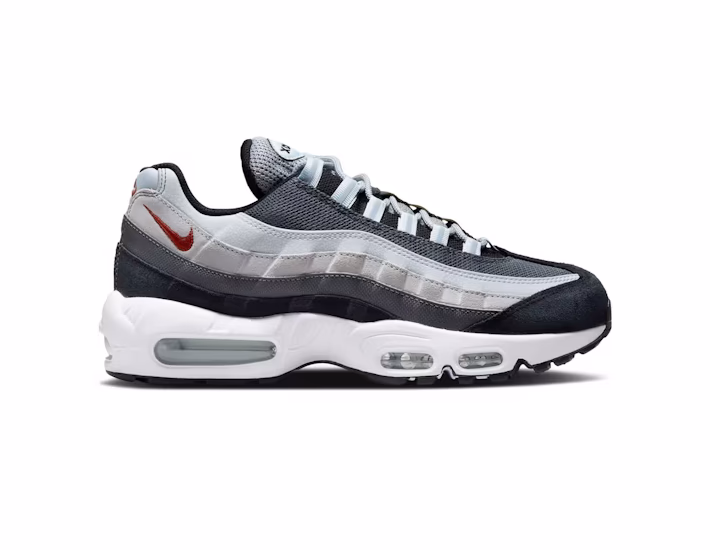 Nike Air Max 95 Wolf Grey Rugged Orange