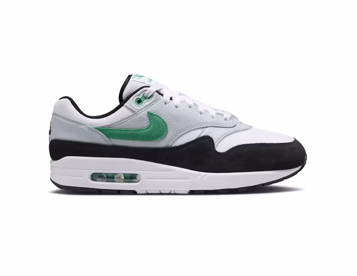 Nike Air Max 1 White Black Stadium Green