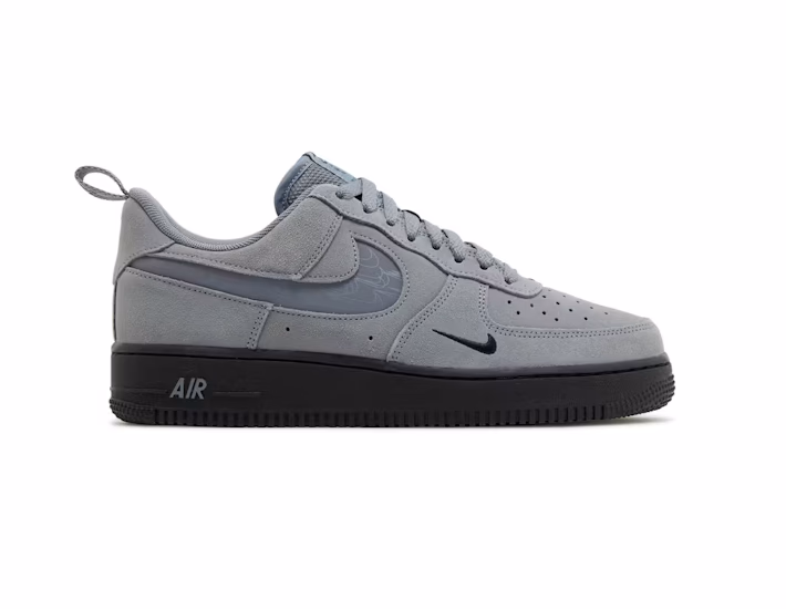 Nike Air Force 1 Low '07 LV8 Reflective Swoosh Cool Grey