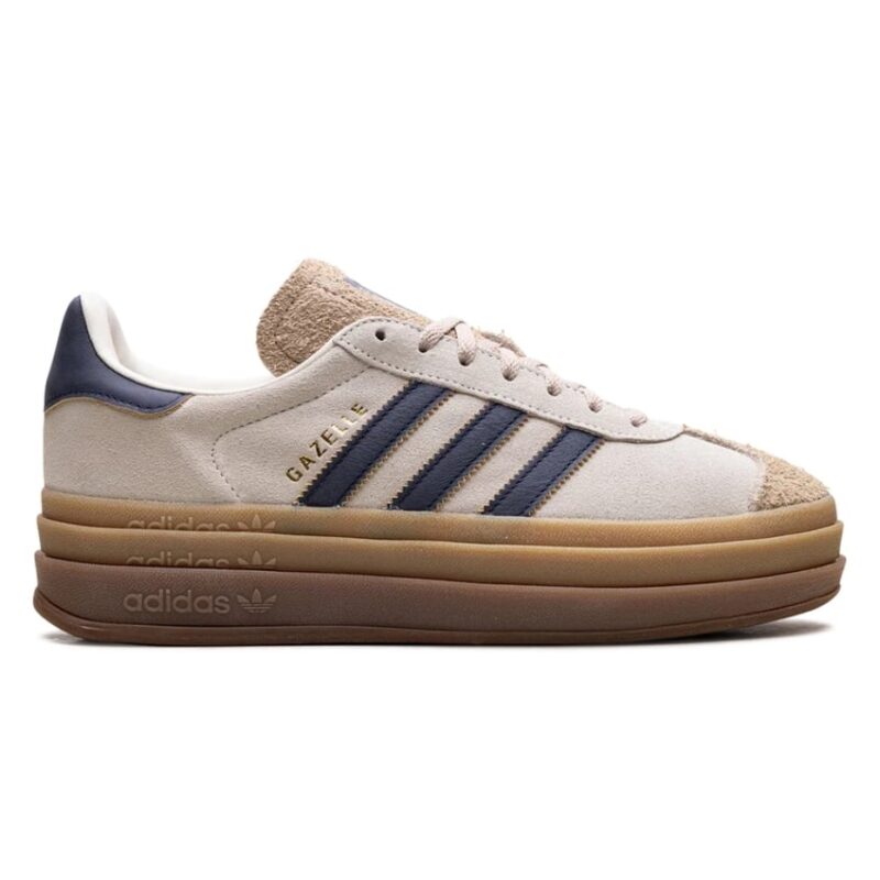 Adidas Gazelle Bold "Cream Night Indigo"