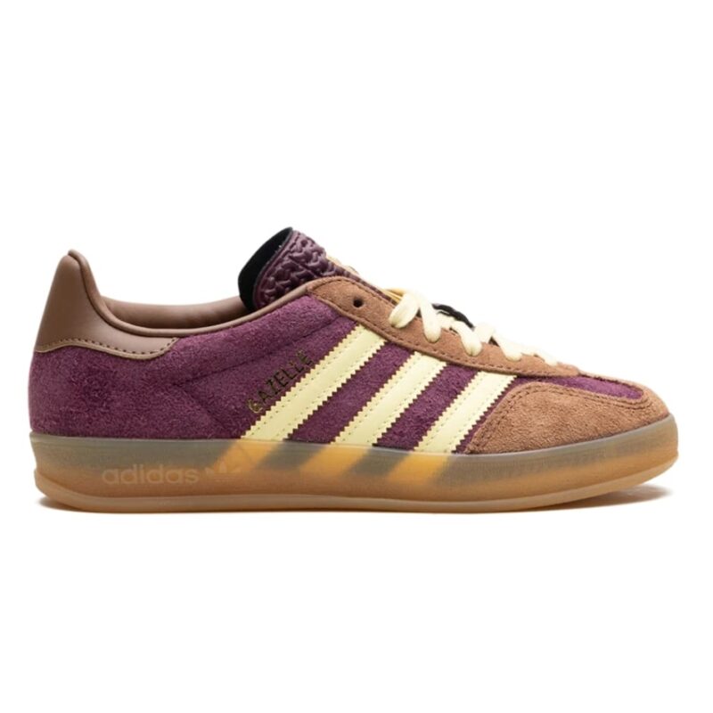 Adidas Gazelle "Maroon Almost Yellow"
