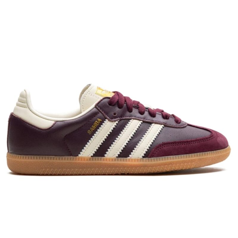 Adidas Samba "Maroon / Cream White"
