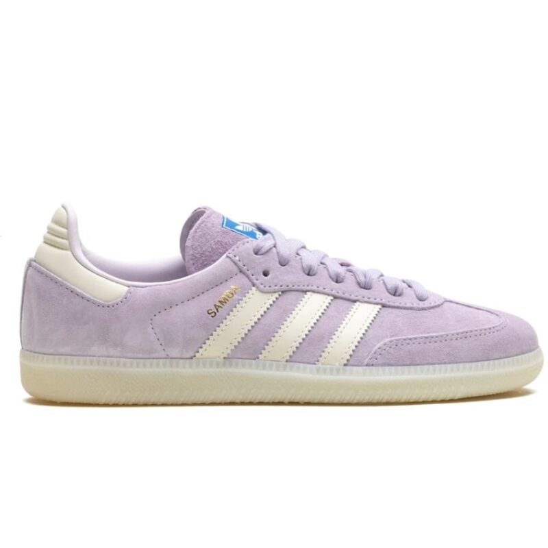 Adidas Samba "Silver Dawn/Chalk White"