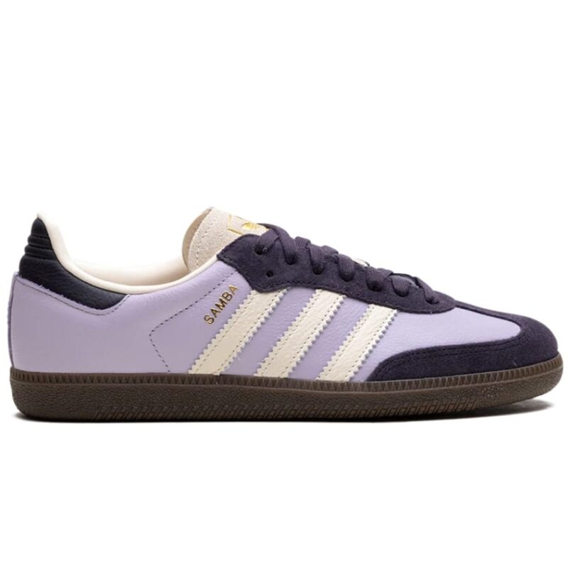 Adidas Samba "Silver Dawn Aurora Black"