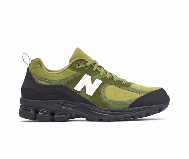 New Balance 2002R x The Basement Olive Black
