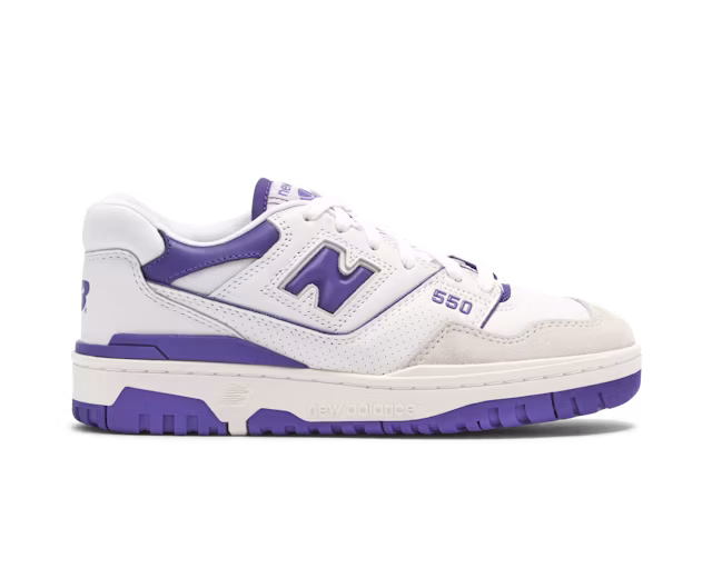 New Balance 550 White Purple