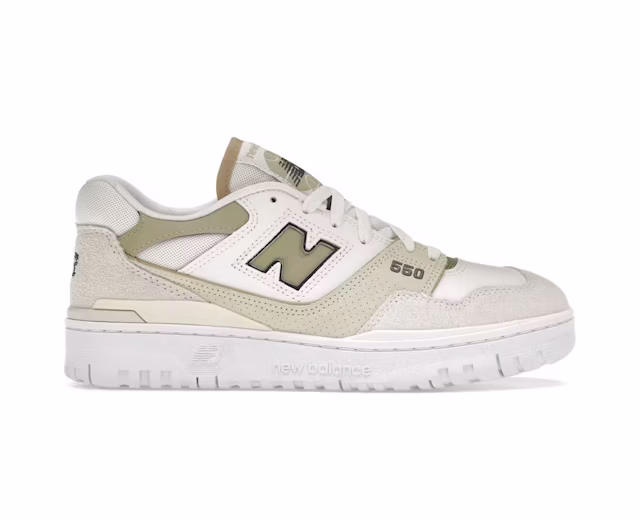 New Balance 550 Sea Salt Olive