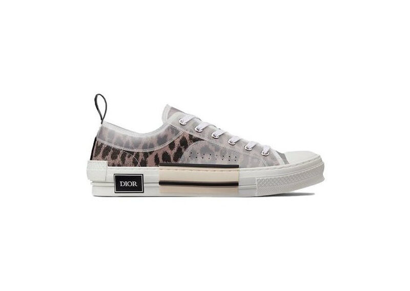Dior B23 Low Top Leopard - Brown