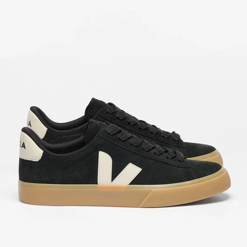 Veja Campo Bold Suede Black Pierre