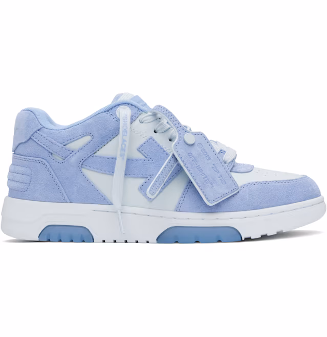 Off-White Blue Out Of Office Suede Sneakers
