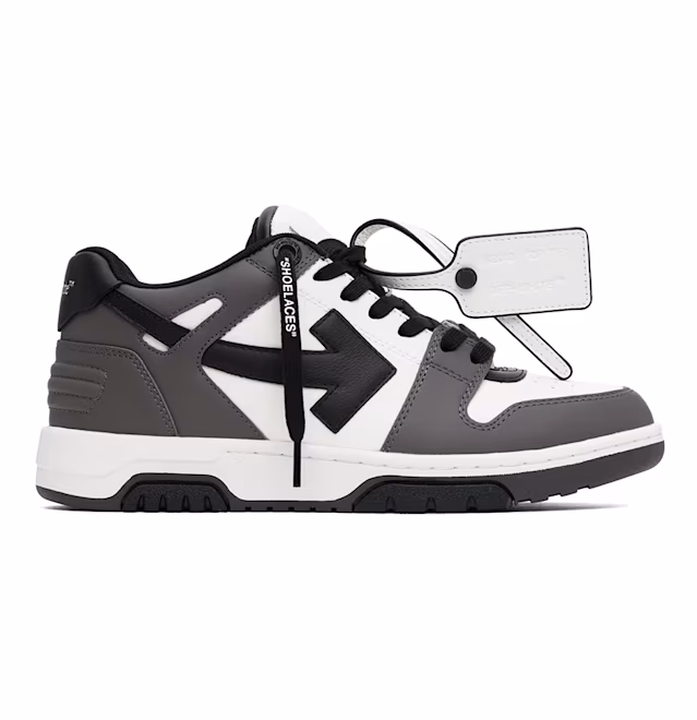 Off-White White & Gray Out Of Office Sneakers
