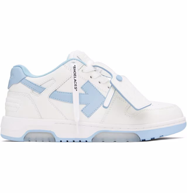 Off-White White & Blue Out Of Office Sneakers