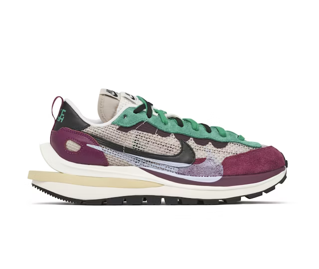 Sacai x Nike VaporWaffle Red Green