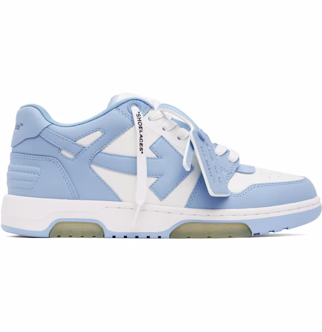 Off-White White & Blue Out Of Office Sneakers