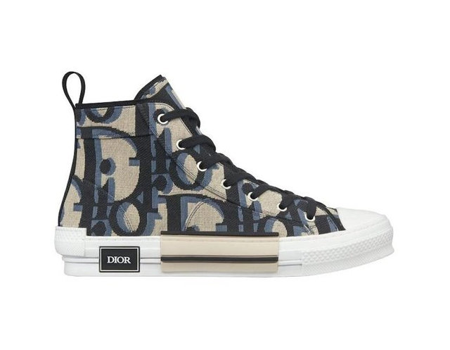 Dior B23 High Top Alex Foxton Oblique - White
