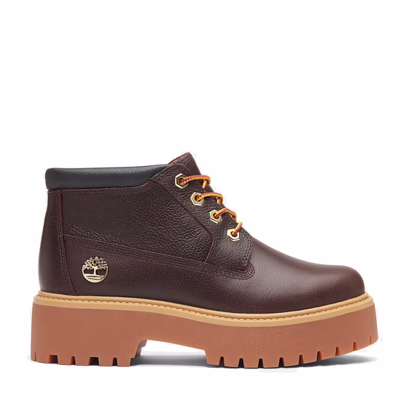 Timberland Stone Street Espresso Chukka Platform Boot Women - Dark Brown/Black
