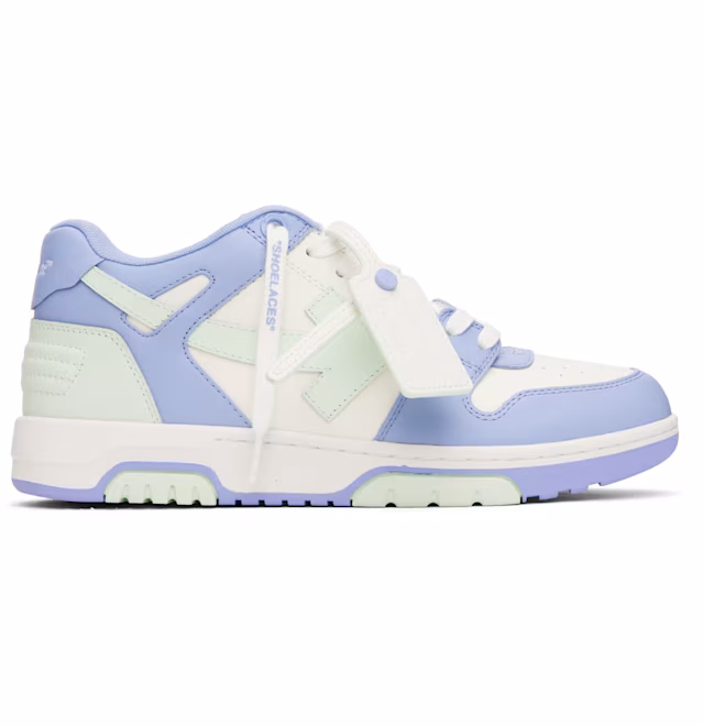 Off-White Blue & Off-White Out Of Office Tricolor Sneakers