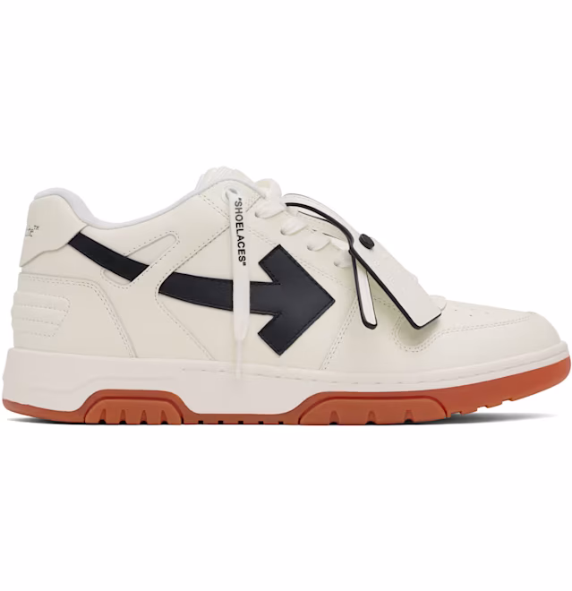 Off-White White & Black Out Of Office Sneakers
