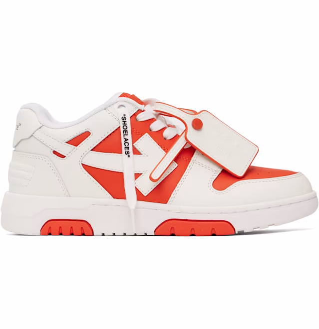 Off-White Orange & White Out Of Office Sneakers