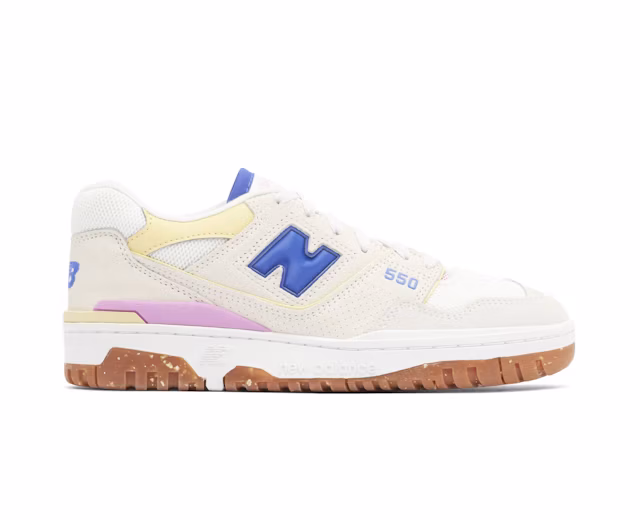 New Balance 550 Sea Salt Marine Blue