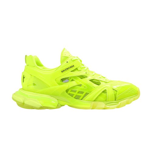 Balenciaga Track.2 Clear Sole - Fluorescent Yellow
