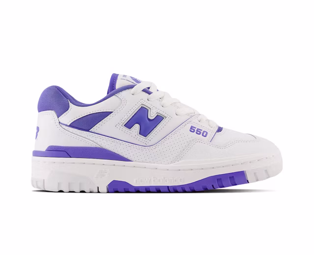 New Balance 550 White Purple
