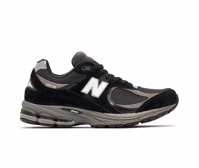 New Balance 2002R Black Dark Grey