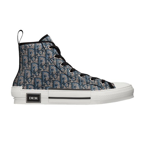 Dior B23 High Oblique Strass - Blue