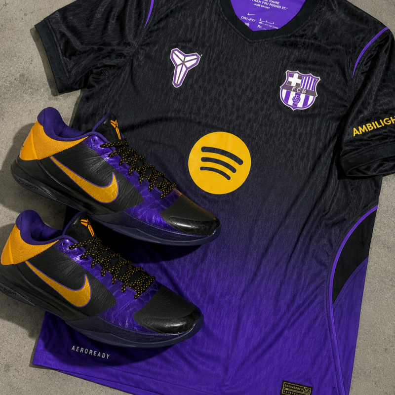 Camiseta Barça + Nike Kobe 5